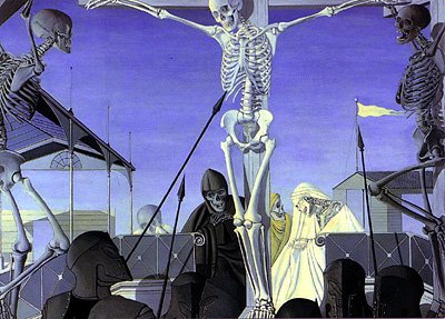 The Crucifixion by Paul Delvaux (1952)