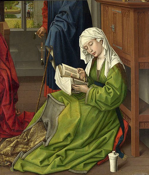 The Magdalen Reading by Rogier van der Weyden (before 1438)