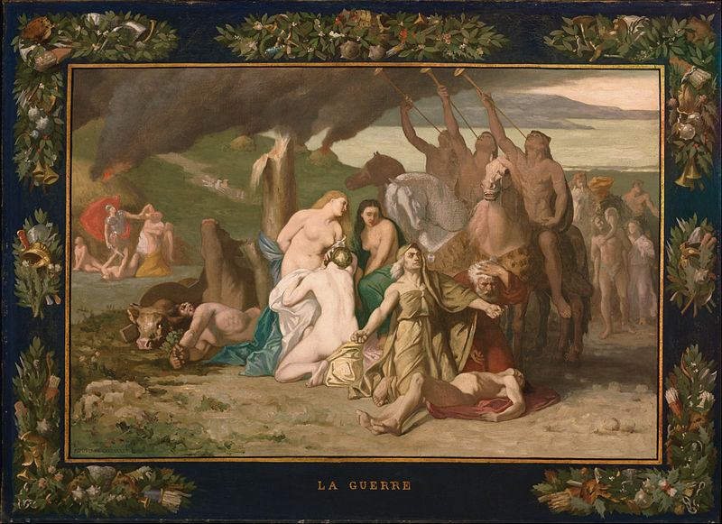 La Guerre by Pierre Puvis de Chavannes (1867) Philadelphia Museum of Art