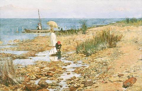 Moyes Bay, Beaumaris by Frederick McCubbin (1887)