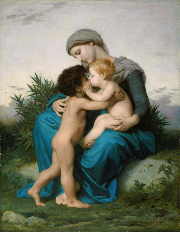 Fraternal Love by Bouguereau (1851)