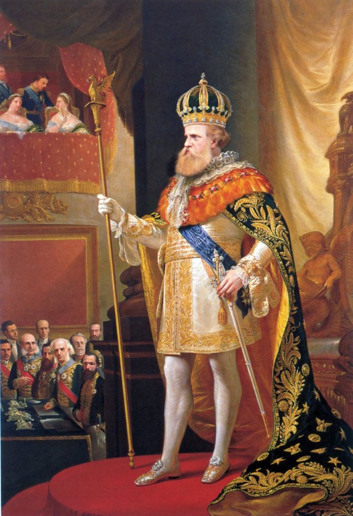 The Emperor's speech (Pedro II of Brazil in the oppening of the General Assembly) by Pedro Américo (1872)