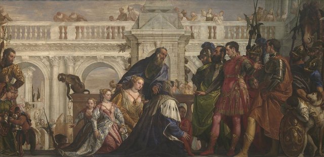 The Family of Darius before Alexander by Veronese (1565-7)