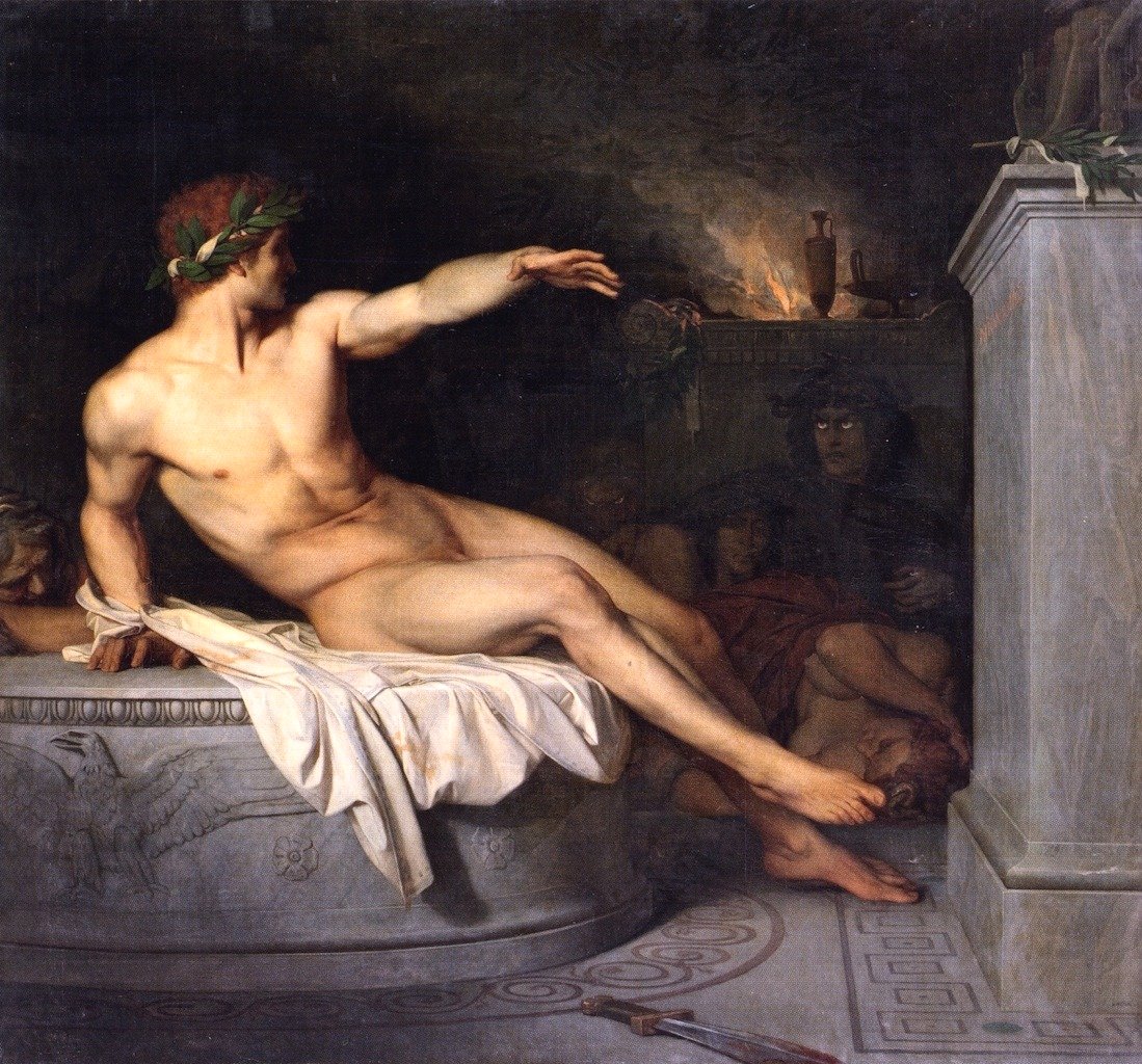 Fallen Angel, 1847. Found in the collection of Musée Fabre