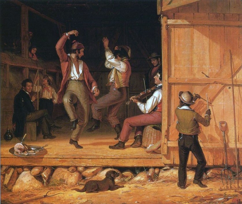 Dance of the Haymakers by William S Mount (1845)