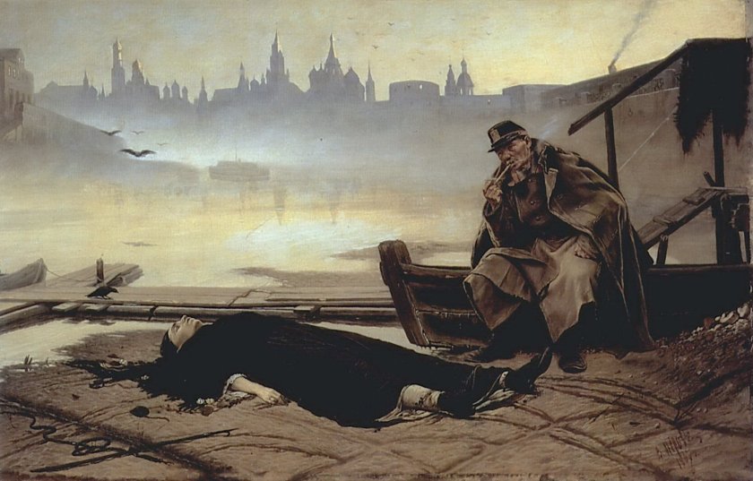 The Drowned Woman by Vasily Perov (1867)