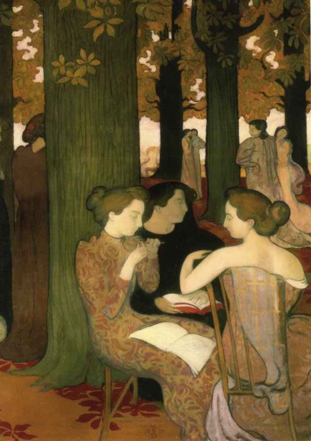 The Muses by Maurice Denis (1893)