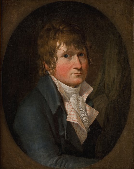 Self Portrait by Christoffer Eckersberg (1811)