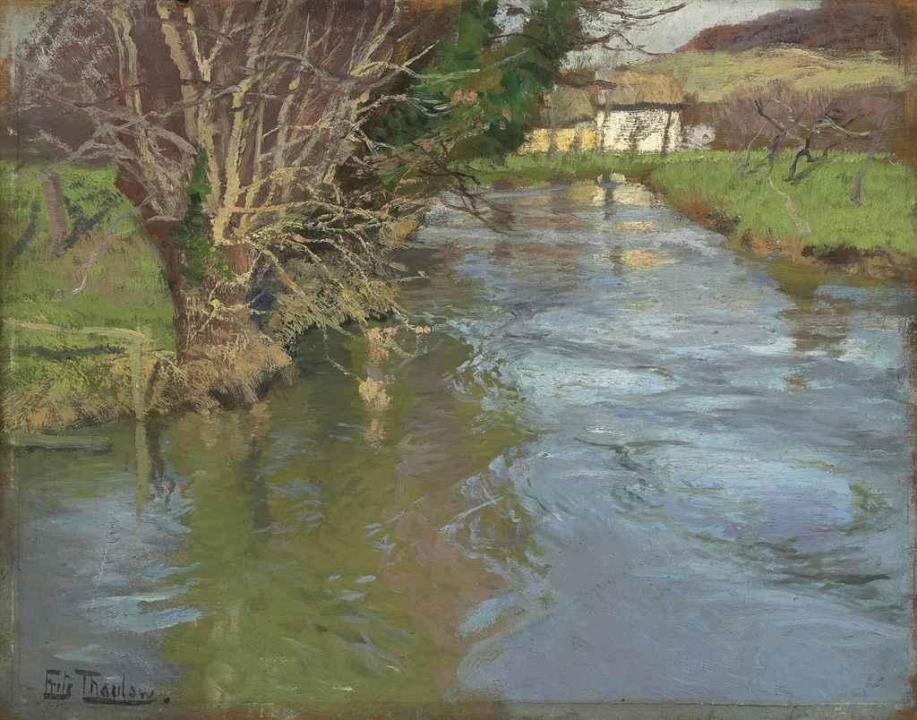 Frits Thaulow. Part 2 – the realist landscape painter. – my daily art ...